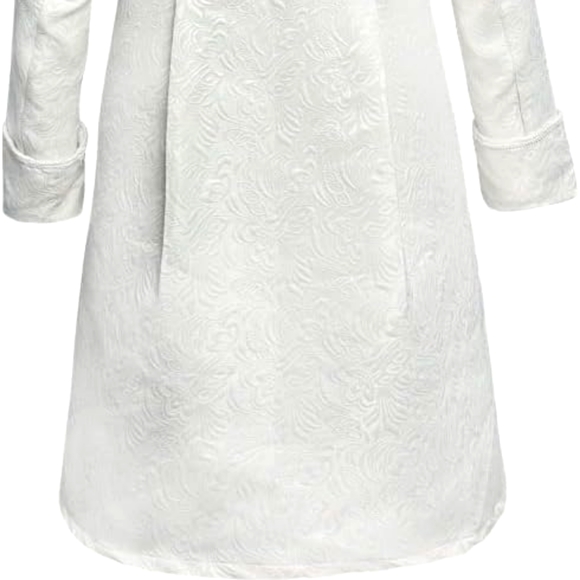 Men's Black Victorian Renaissance Steampunk Coat - Picture 8 of 12